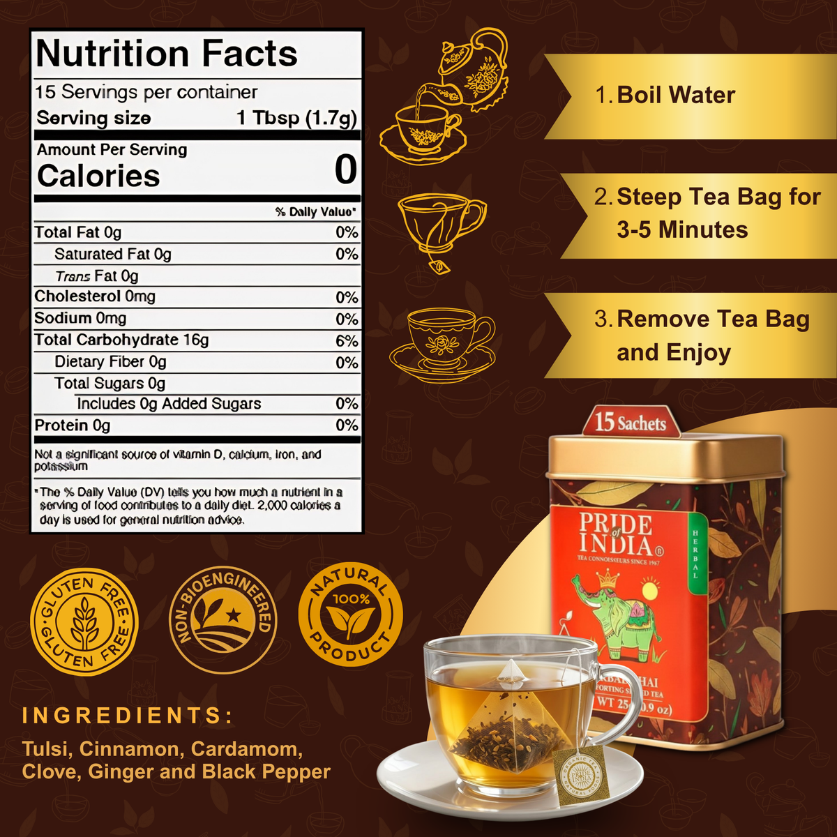 Warming Herbal Chai Tea