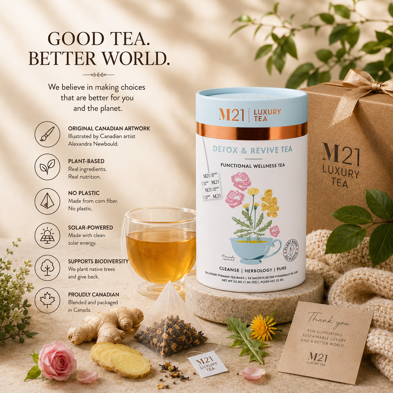 Detox & Revive Luxury Herbal Tea