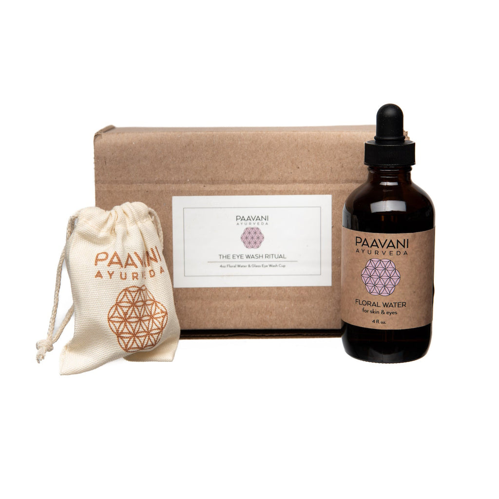 Ayurvedic Eye Wash Ritual
