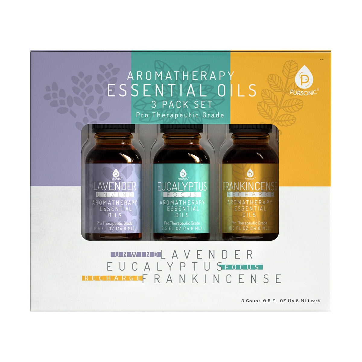 Aromatherapy Essential Oil Trio