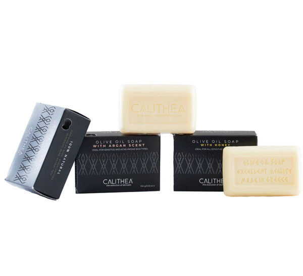 Lavender, Honey & Argan Olive Oil Soap Set