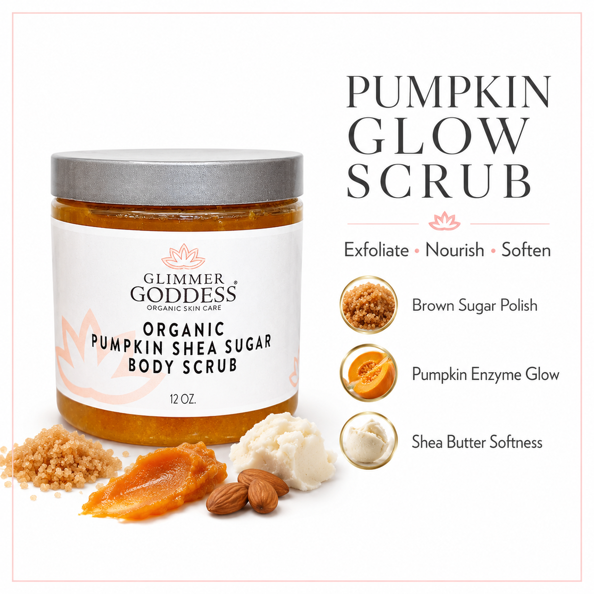Pumpkin & Shea Sugar Body Scrub